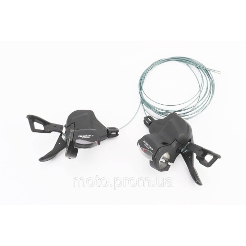 Переключатели (манетка) 3x10 скоростей, чёрные DEORE SL-M6000
