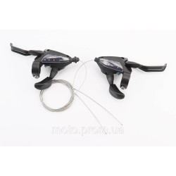 Перемикачі (моноблок) 3x8 швидкості, чорні ST-EF 500 Перемикачі (моноблок) 3x8 швидкості, чорні ST-EF 500