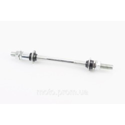 Вісь задня MTB M10х190мм в зборі, під гайку, хром, від 10шт -15%