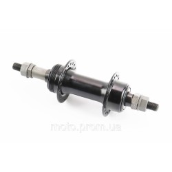 Втулка задня MTB 14Gx36H під вільнобіг, V-brake, кріпл. гайка чорна SF-A03R