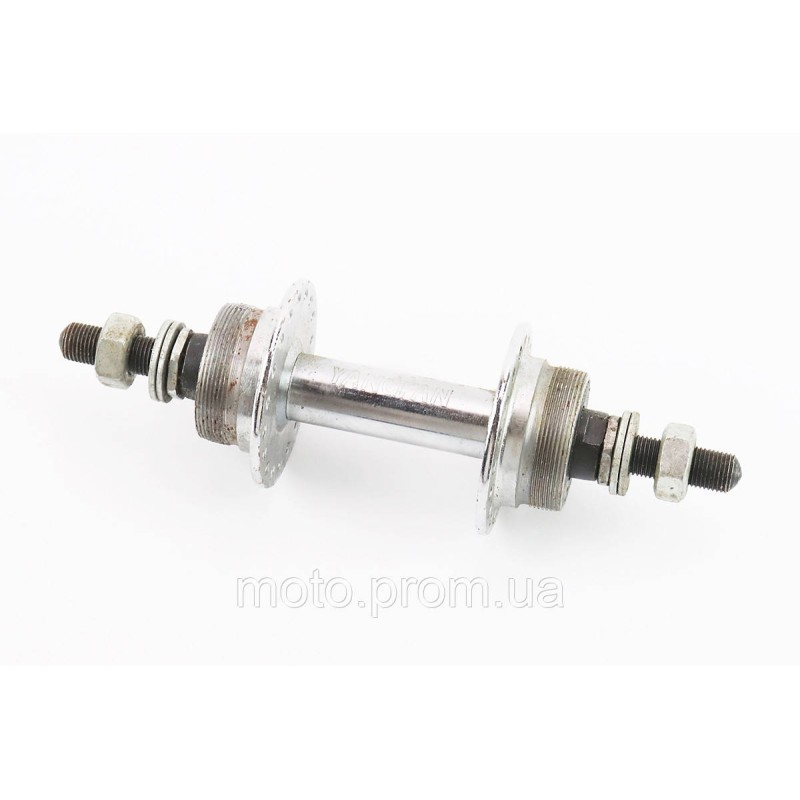 Втулка задняя MTB алюминиевая 14Gx36H под вольнобег, Disk-brake (резьба), крепл. гайка, тип 2