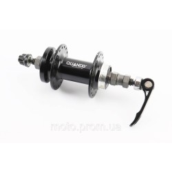 Втулка задня MTB алюмінієва 14Gx36H під вільнобіг, Disk-brake, кріпл. ексцентрик, чорна KT-TD7R Втулка задня MTB алюмінієва 14Gx36H під вільнобіг, Disk-brake, кріпл. ексцентрик, чорна KT-TD7R