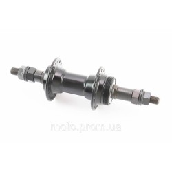 Втулка задняя MTB алюминиевая 14Gx36H под вольнобег, V-brake, крепл. гайка, чёрная FB-A201 Втулка задняя MTB алюминиевая 14Gx36H под вольнобег, V-brake, крепл. гайка, чёрная FB-A201