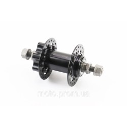 Втулка передняя MTB 14Gx36H, Disk-brake, крепл. гайка, чёрная SF-A25 Втулка передняя MTB 14Gx36H, Disk-brake, крепл. гайка, чёрная SF-A25