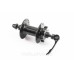 Втулка передня MTB алюмінієва 14Gx32H, Disk-brake, 2 пром-підшипники 6200 2RS, кріпл. ексцентрик, чорна FB-A291В
