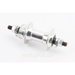 Втулка передня MTB алюмінієва 14Gx36H, Disk-brake (різьба), 2 пром-підшипники 6200 2RS, кріпл. гайка, FB-A209B