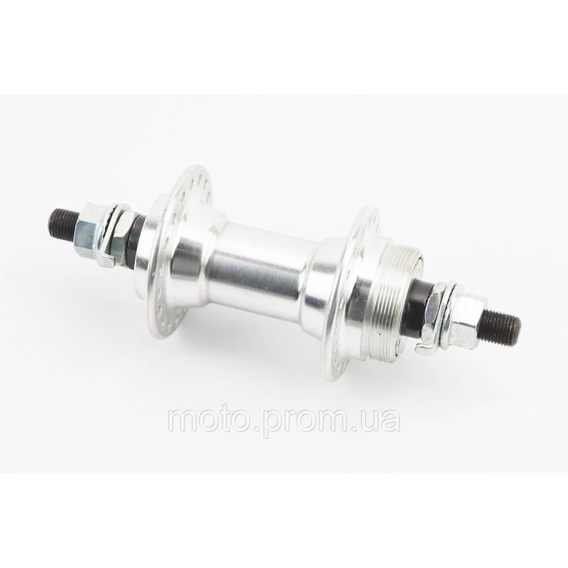Втулка передняя MTB алюминиевая 14Gx36H, Disk-brake (резьба), крепл. гайка