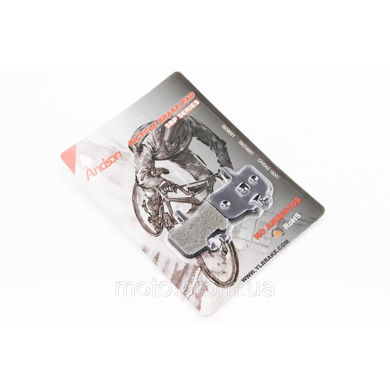 Гальмівні колодки Disk-brake (Hayes HFX-9, MAG, MX1, PROMAX, IMPERIAL DX04), чорні YL-1032