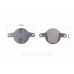 Тормозные колодки Disk-brake (Magura LOUISE FR, 2002-2006, CLARA 2001-2002), чёрные YL-1012