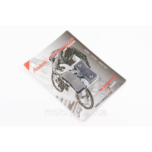 Гальмівні колодки Disk-brake (Shimano BR-M755, M755DH, XTR Pre-02, Grimeca system 8, Hope M4, Sram 9,0), чорні YL-1010