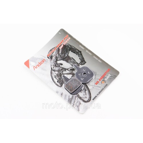 Гальмівні колодки Disk-brake (Tektro Aquila, Novela 2003, IO, Gemini 2003), чорні YL-1023