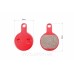 Тормозные колодки Disk-brake (Tektro Novela 2011), красные YL-1050