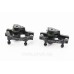 Тормоз Disk-brake передний (F160/R140мм)+задний (F180/R160мм), диски 160мм, крепл. 6 болтов, чёрный
