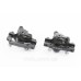 Тормоз Disk-brake передний (F160/R140мм)+задний (F180/R160мм), диски 160мм, крепл. 6 болтов, чёрный DX-2019