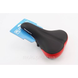 Сидіння MTB 255x180мм, чорно-червоне AVY-6753 Сидіння MTB 255x180мм, чорно-червоне AVY-6753