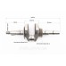 Коленвал 168F/170F (Dшейки-30mm, H-85mm, L-250mm) под шпонку D-20mm