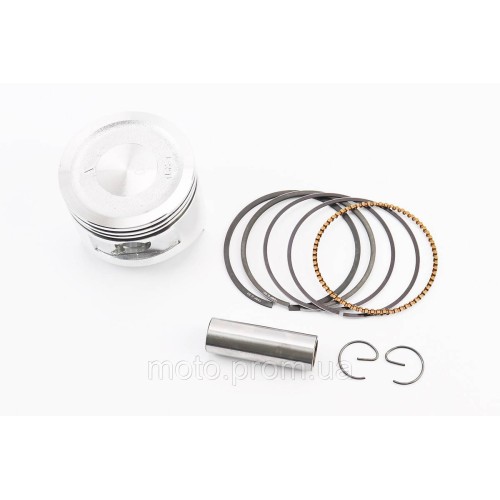 Поршень к-кт 168F 68mm +0,50, (H-53mm, палец 18mm)
