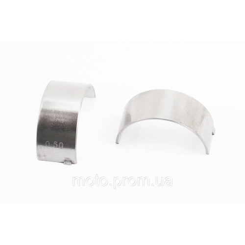 Вкладиш шатуна (d-43mm, D-46mm, h-20,5mm) 192F к-кт 2шт +0,50