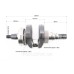 Коленвал 178F ZUBR-178H-WT (Dшейки-38mm, H-105,5mm) под шлиц +шестерни+подшипник, запрессованный