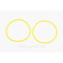 Кільце (манжет) ущільнювальне гільзи 75mm, жовте R175A, к-кт 2шт