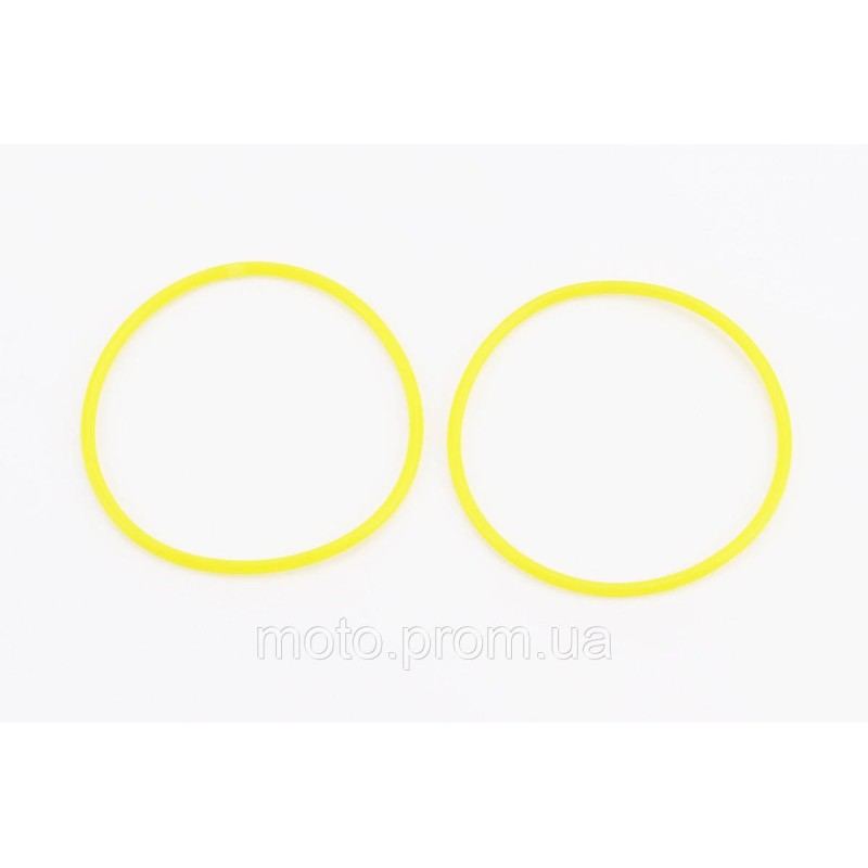 Кільце (манжет) ущільнювальне гільзи 75mm, жовте R175A, к-кт 2шт