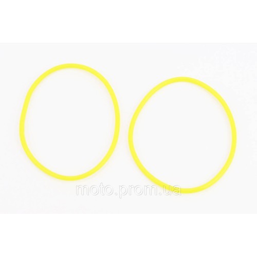 Кільце (манжет) ущільнювальне гільзи 80mm, жовте R180NM, к-кт 2шт