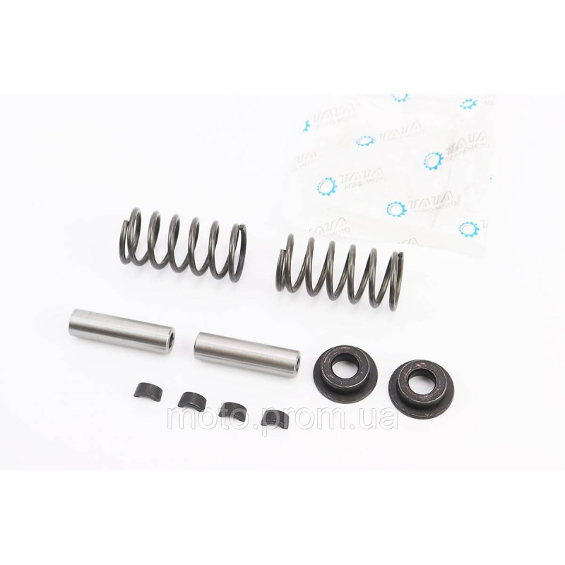Клапанный механизм к-кт R175A/R180NM (пружина-2шт, + тарелка клапана-2шт, + направляющая d-7mm -2шт, +