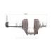 Коленвал R185N/R190N (Dболта-М12x1,5, Dшейки-52mm, H-105mm) +подшипники+шестерня