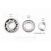 Коленвал R185N/R190N (Dболта-М12x1,5, Dшейки-52mm, H-105mm) +подшипники+шестерня