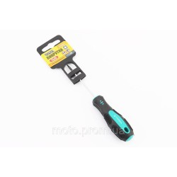 Викрутка магнітна TORX T 7x75мм ручка з TPR покриттям 49-0077