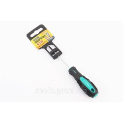Викрутка магнітна TORX T 8x75мм ручка з TPR покриттям 49-0087