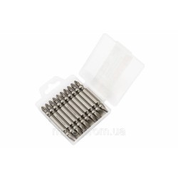 Біта двостороння PH2/SL6 65мм 1/4 Біта двостороння PH2/SL6 65мм 1/4