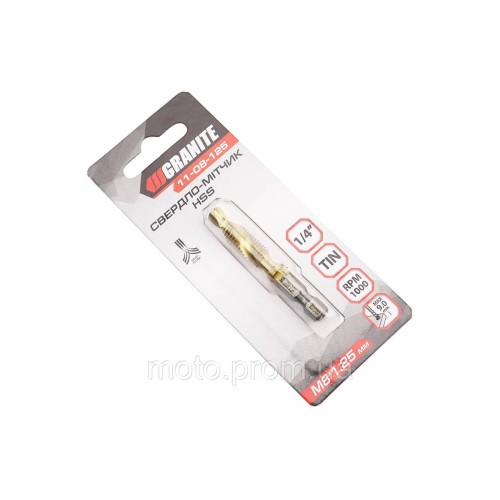 Сверло-метчик по металлу M8x1,25мм HSS DIN338 11-08-125