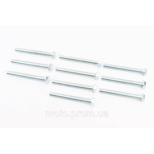Болт М10x90 5.8 цб пр DIN933, к-кт 10шт