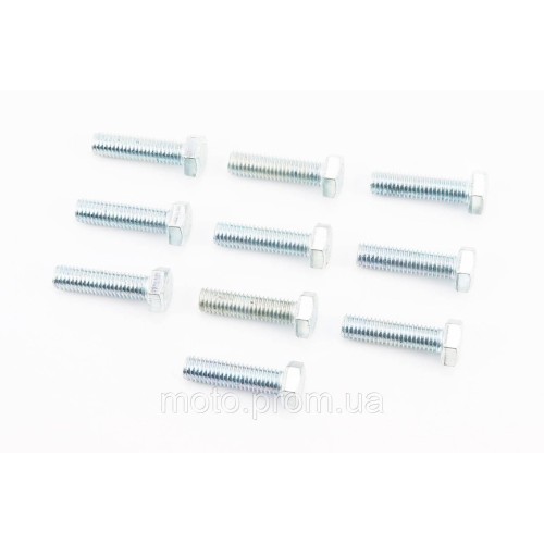 Болт М8x30 5.8 цб пр DIN933, к-кт 10шт