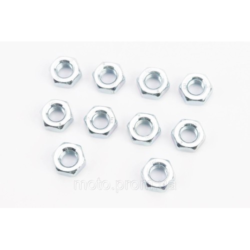 Гайка М10x1,5 6 цб DIN934, к-кт 10шт