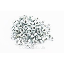 Гайка М6x1 6 цб DIN934, к-кт 100шт
