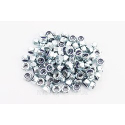 Гайка М8x1,25 самостоп 6 цб DIN985, к-кт 100шт Гайка М8x1,25 самостоп 6 цб DIN985, к-кт 100шт