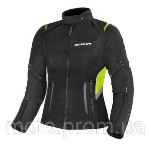Мотокуртка Shima Rush 2.0 Lady Fluor Yellow XS