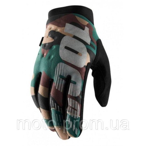 Мотоперчатки теплые RIDE 100% Brisker Camo L