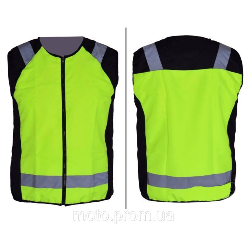 Жилет світловідбивний Leoshi Green LS9025 XXL