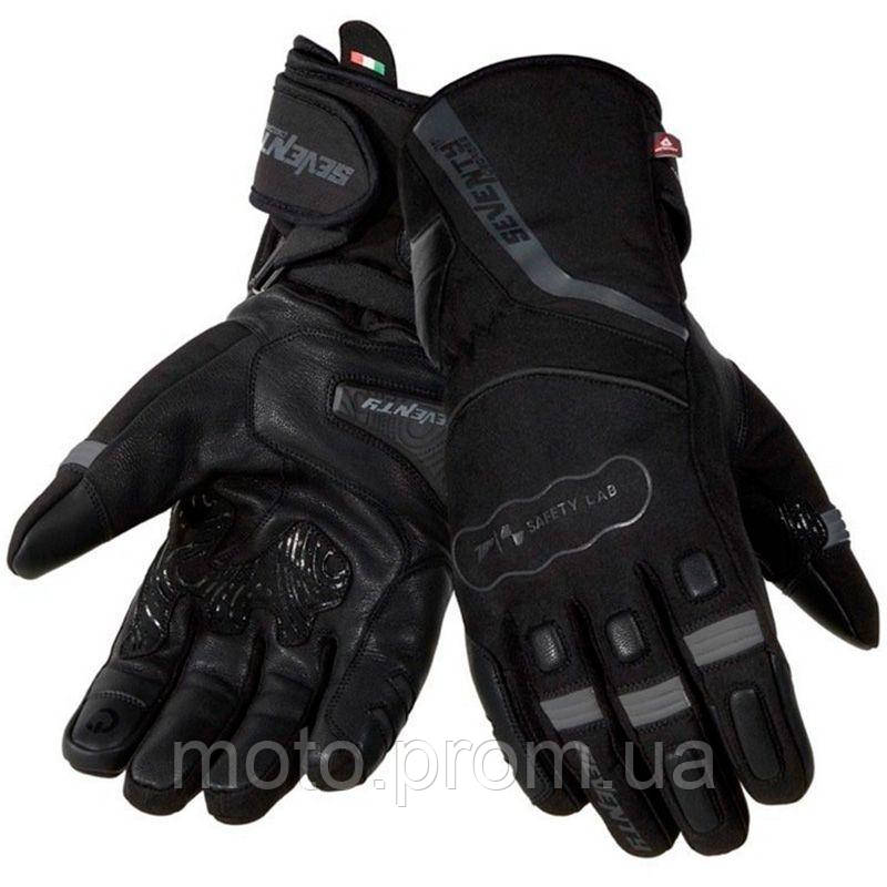 Мотоперчатки теплые Seventy T7 GOBI Black L