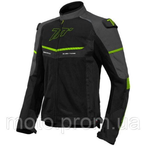 Мотокуртка Seventy JR60 THUNDER Black Grey Yellow XXL