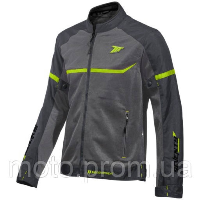 Мотокуртка Seventy JR30.1 MOJAVE Grey Yellow L