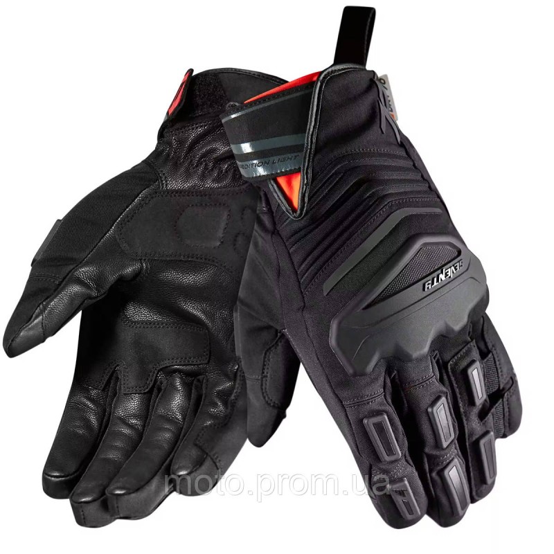 Моторукавички Seventy T13 Aspen Light Black Red XXXL