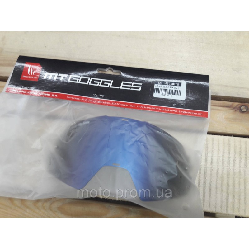 Лінза MT Goggles Mx Evo Blue