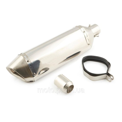 Прямоток Tri-Oval Chrome mod:2 (600сс)