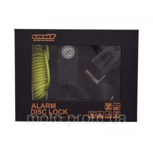 Замок на диск Unit Alarm ON|OFF (Kovix KD6) AZ9051