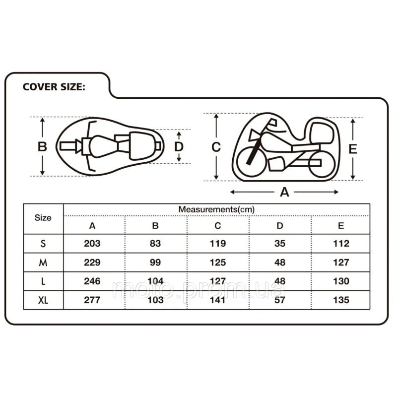 Моточехол Oxford Aquatex with TopBox S