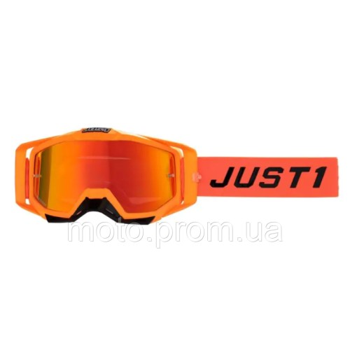 Маска кроссовая Just1 Iris 2.0 Pulsar Fluo Orange